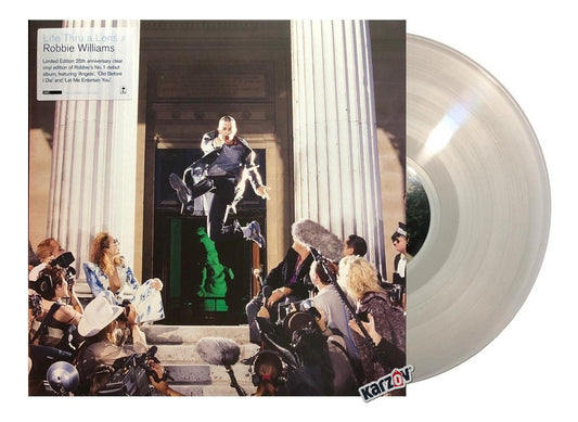 Robbie Williams Life Thru A Lens Clear Lp Vinyl