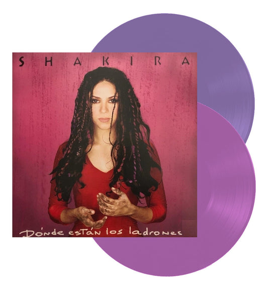 Shakira Donde Estan Los Ladrones Pink & Purple 2 Lp Vinyl