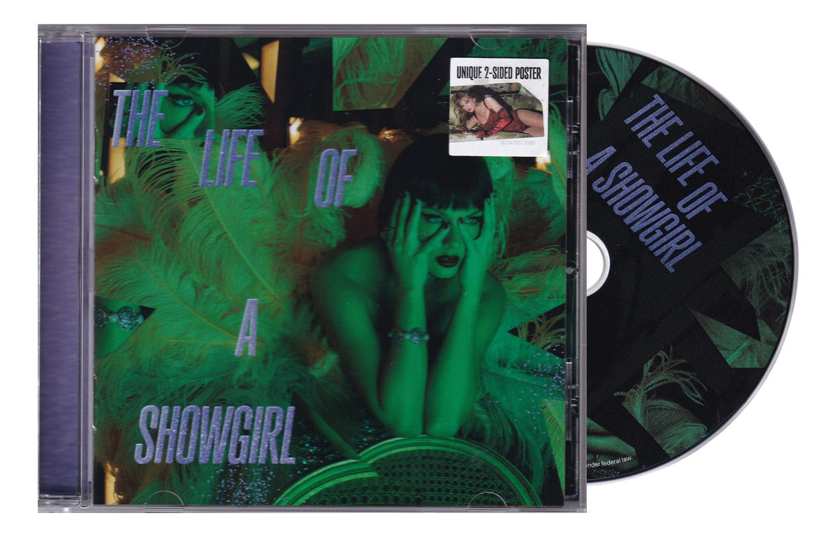 Taylor Swift The Life Of A Showgirl Rapturous Cd + Poster