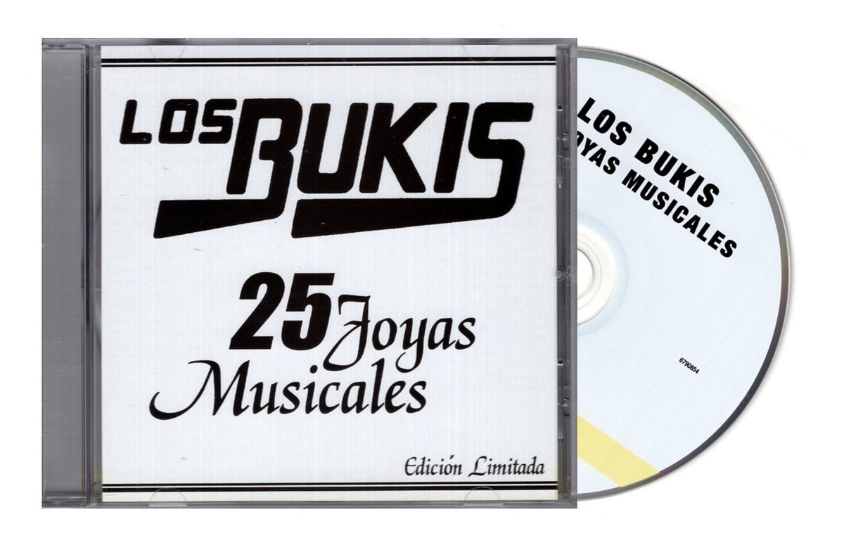 Los Bukis 25 Joyas Musicales / Limitada Disco Cd