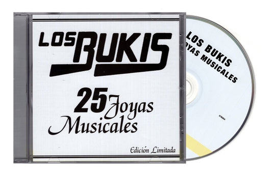Los Bukis 25 Joyas Musicales / Limitada Disco Cd