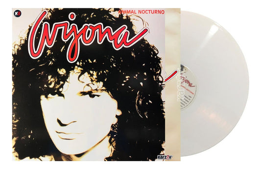 Ricardo Arjona Animal Nocturno Blanco White Lp Vinyl