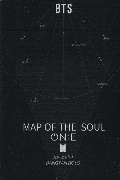 Bts Photocard Tarjetas Lomo Card [ Version A Elegir ] Black / 54 pcs / Map Of The Soul One