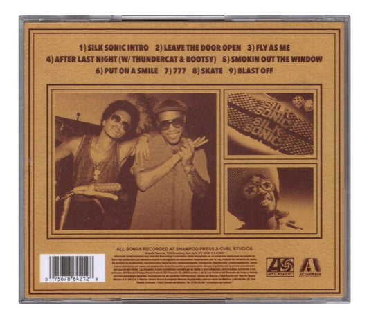 Bruno Mars & Anderson Paak An Evening With Silk Sonic Disco CD