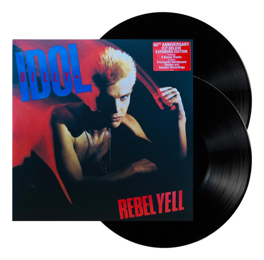 Billy Idol Rebel Yell Expanded 40th Anniverary 2 Lp Vinyl