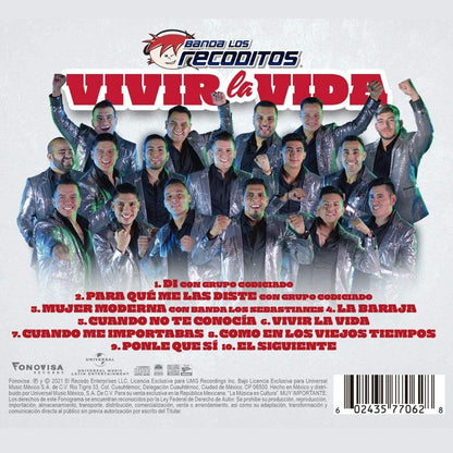 Vivir La Vida Los Recoditos Disco Cd