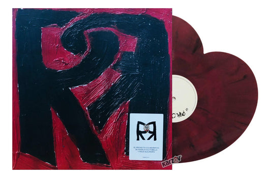 Rosalia & Rauw Alejandro Rr Hearth Rojo Red LP Vinyl