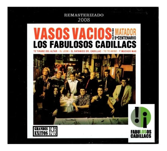 Los Fabulosos Cadillacs Vasos Vacios Disco Cd