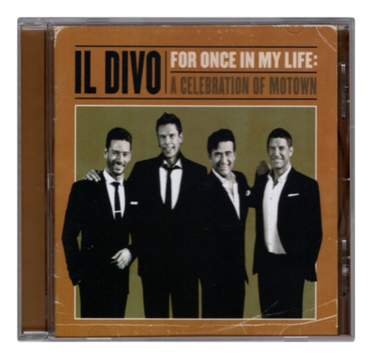 IL Divo For Once In My Life : A Celebration Of Motown Disco Cd