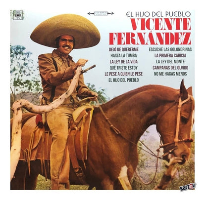 Vicente Fernandez El Hijo Del Pueblo Lp Vinyl