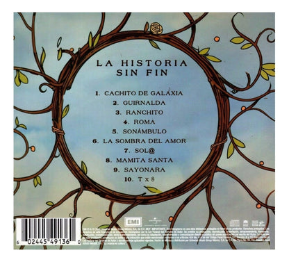 Porter La Historia Sin Fin Disco Cd 10 Canciones
