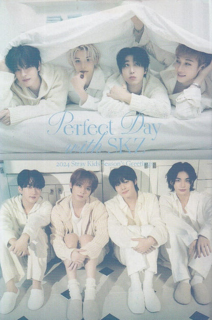 Stray Kids Photocard Tarjetas Lomo Card [ Version A Elegir ] White / 55 pcs / Perfect Day