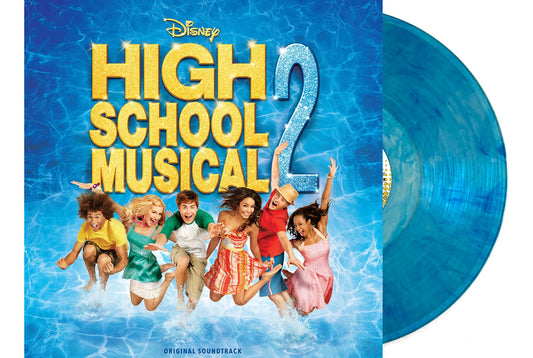High School Musical 2 Soundtrack Blue Marbled Lp Vinyl