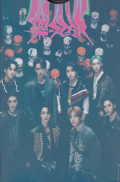 Stray Kids Photocard Tarjetas Lomo Card [ Version A Elegir ] Black / 55 pcs / Rock Star