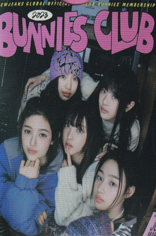 New Jeans Photocard Tarjetas Lomo Card [ Version A Elegir ] Pink / 55 pcs / Bunnies Club 2023