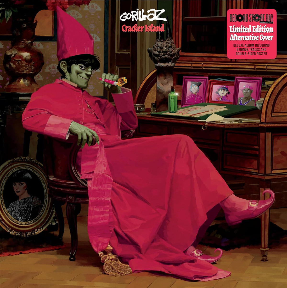 Gorillaz Cracker Island Rsd 2024 Alternate Cover Lp Vinyl