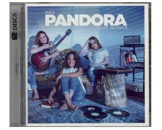 Pandora Mas Pandora Que Nunca 2 Discos Cd + Dvd