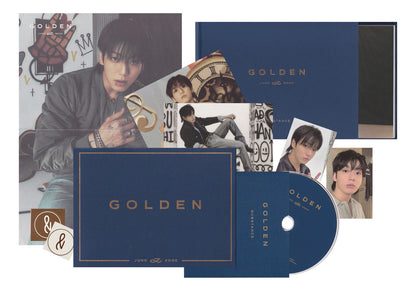 ** Jung Kook ( BTS ) Album Golden Original / Versión Substance (Azul)