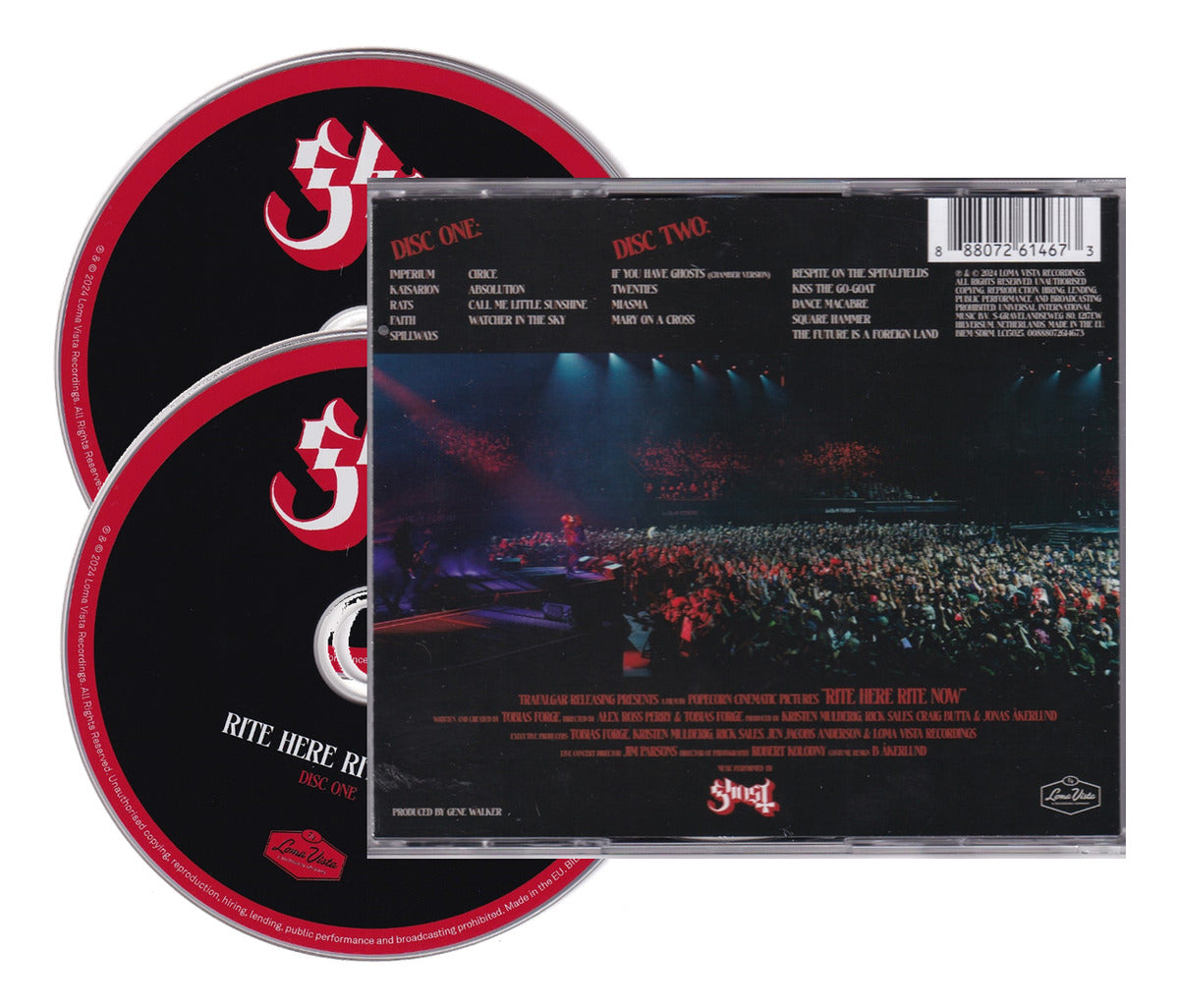 Ghost Rite Here Rite Now Original Motion Soundtrack Disco Cd KARZOV