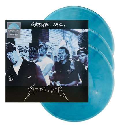 Metallica Garage Inc Importado Azul Blue 3 Lp Vinyl