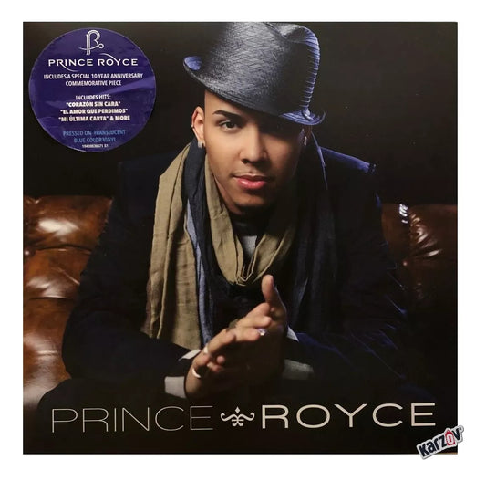 Prince Royce Prince Royce Splatter Blue Lp Vinyl