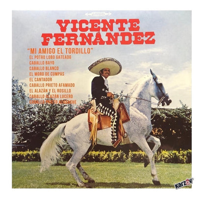 Vicente Fernandez Mi Amigo El Tordillo Lp Vinyl