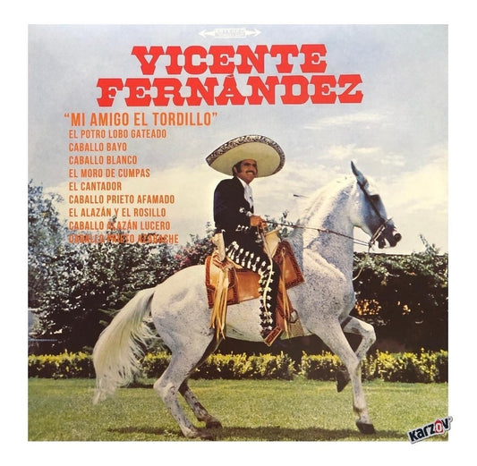 Vicente Fernandez Mi Amigo El Tordillo Lp Vinyl