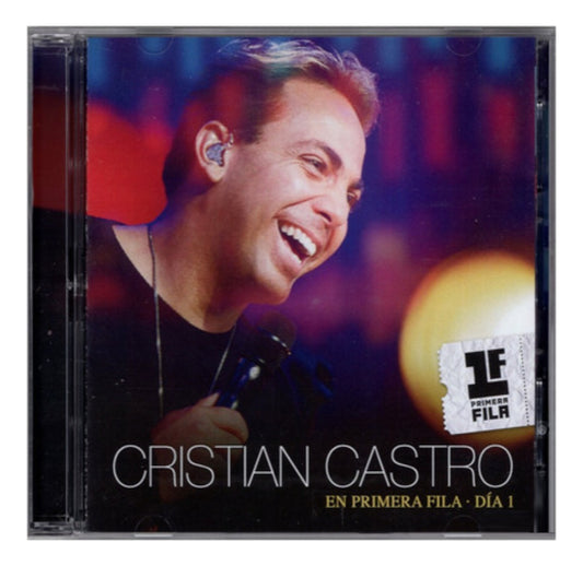 Cristian Castro En Primera Fila Dia 1 Uno Disco Cd + Dvd