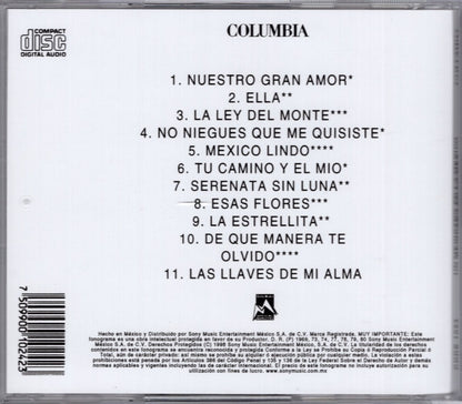 Vicente Fernandez Un Mexicano En La Mexico Disco Cd