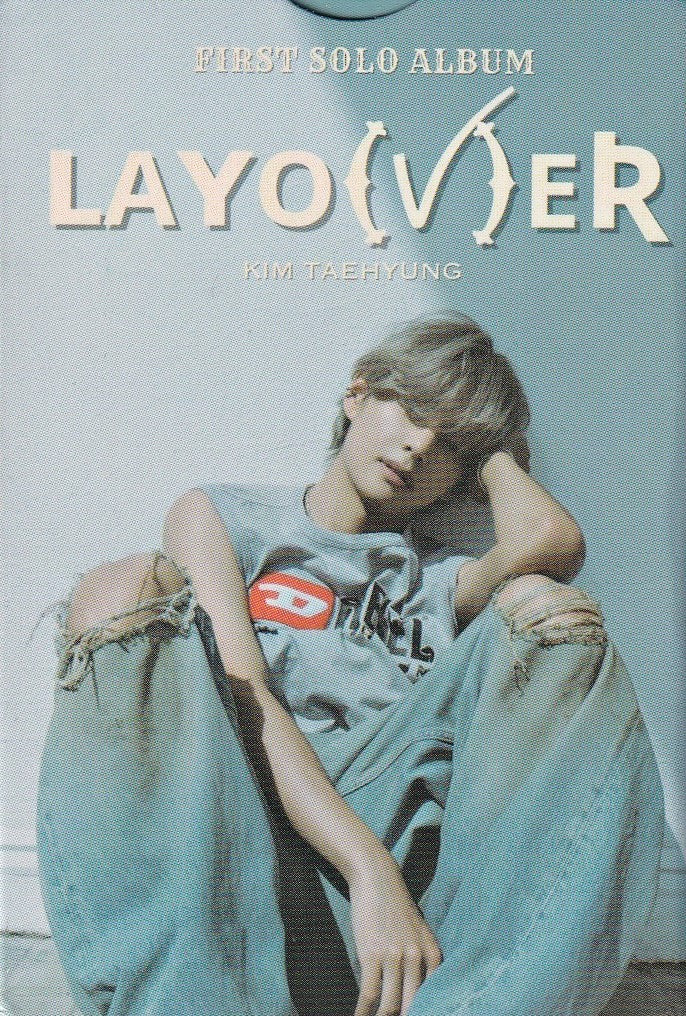 V ( Bts ) Photocard Tarjetas Lomo Card [ Version A Elegir ] Blue / 55 pcs / First Album layover