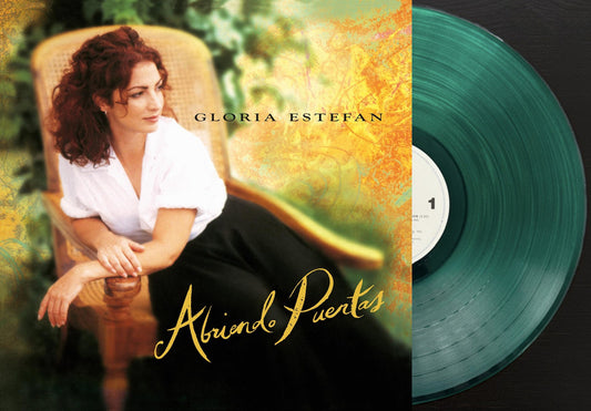 Gloria Estefan Abriendo Puertas Verde Green Lp Vinyl