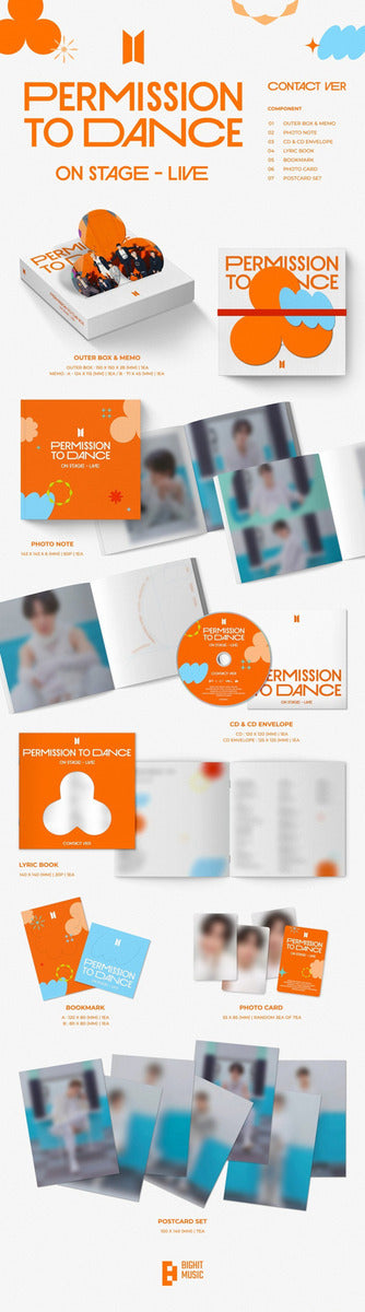 *** Bts Permission To Dance On Stage Live [ Version Contact ]