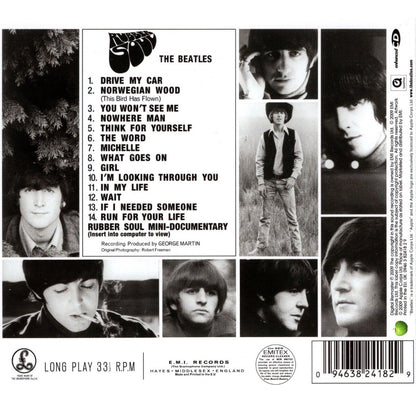 The Beatles Rubber Soul Disco Cd / 14 Canciones