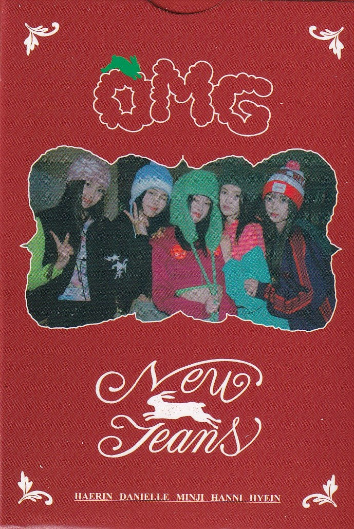 New Jeans Photocard Tarjetas Lomo Card [ Version A Elegir ] Red / 55 pcs / OMG