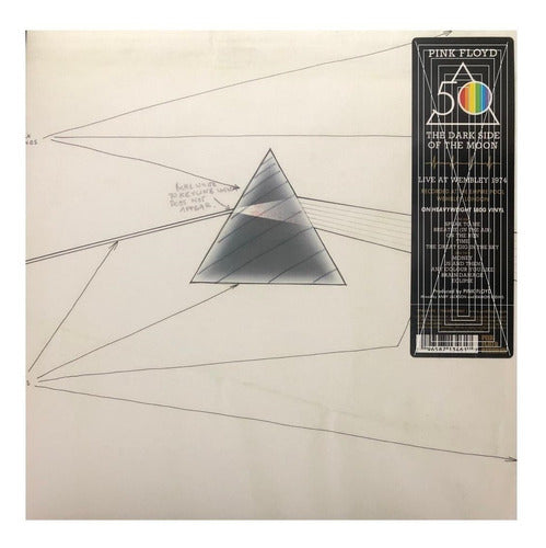 Pink Floyd Dark Side Moon Live Wembley 50th Anniversary Vinyl Lp