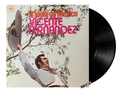 Vicente Fernandez El Idolo De Mexico Lp Vinyl