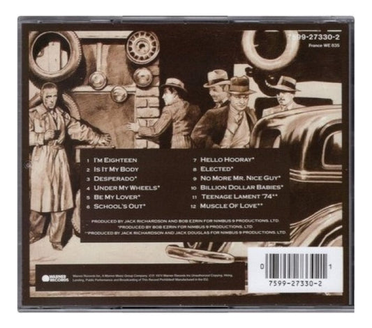 Alice Coopers Greatest Hits Disco Cd