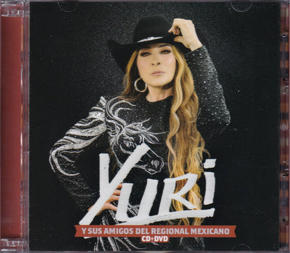 Yuri Y Sus Amigos Del Regional Mexicano Disco Cd + Dvd
