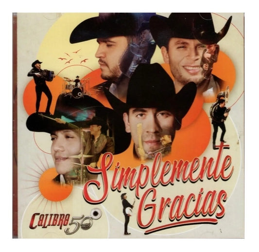 Calibre 50 Simplemente Gracias Disco Cd