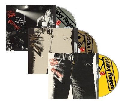The Rolling Stones Sticky Fingers Deluxe Box 2 Cd + Dvd