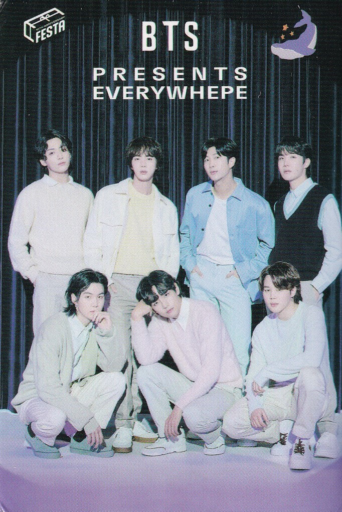 Bts Photocard Tarjetas Lomo Card [ Version A Elegir ] Purple / 55 pcs / Presents Everywhepe