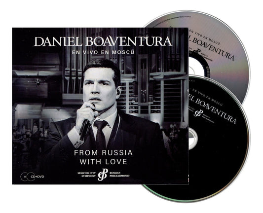 Daniel Boaventura From Russia With Love Disco Cd + Dvd