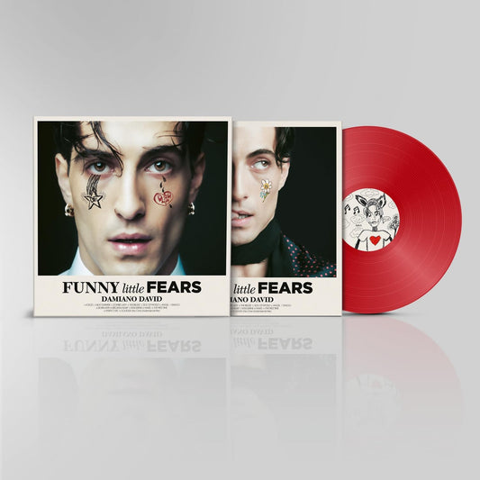 Damiano David / Maneskin Rush Funny Little Fears Red Lp