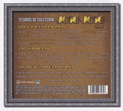 Jose Jose Tesoros De Coleccion Vol 6 / 3 Discos Cd