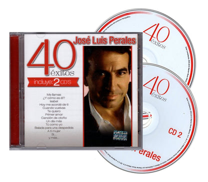 Jose Luis Perales 40 Exitos 2 Discos Cd