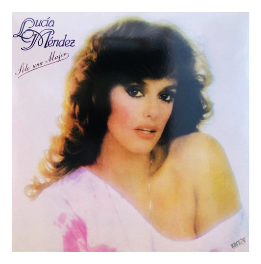 Lucia Mendez Solo Una Mujer Blanco White Lp Vinyl
