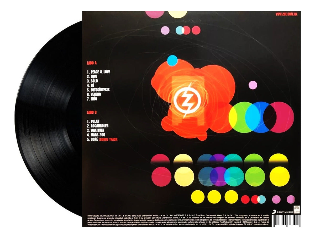 Zoe Rocanlover Lp Vinyl
