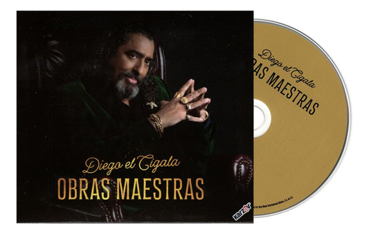Diego El Cigala Obras Maestras Disco Cd