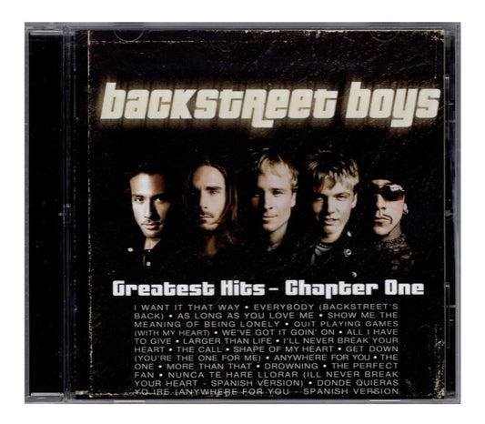 Backstreet Boys The Greatest Hits Chapter One Disco Cd