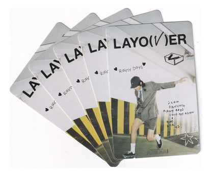 V ( Bts ) Photocard Tarjetas Lomo Card [ Version A Elegir ] Blue / 55 pcs / Layover